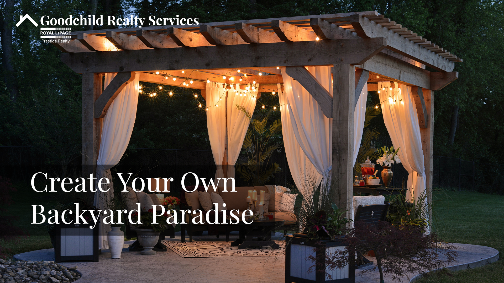 Create Your Own Backyard Paradise