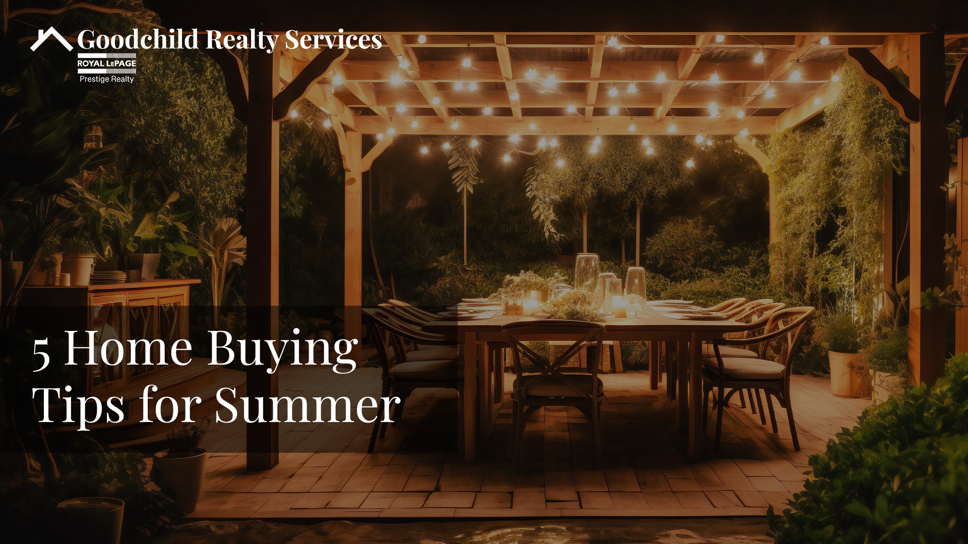 5 Home Buying Tips for Summer
