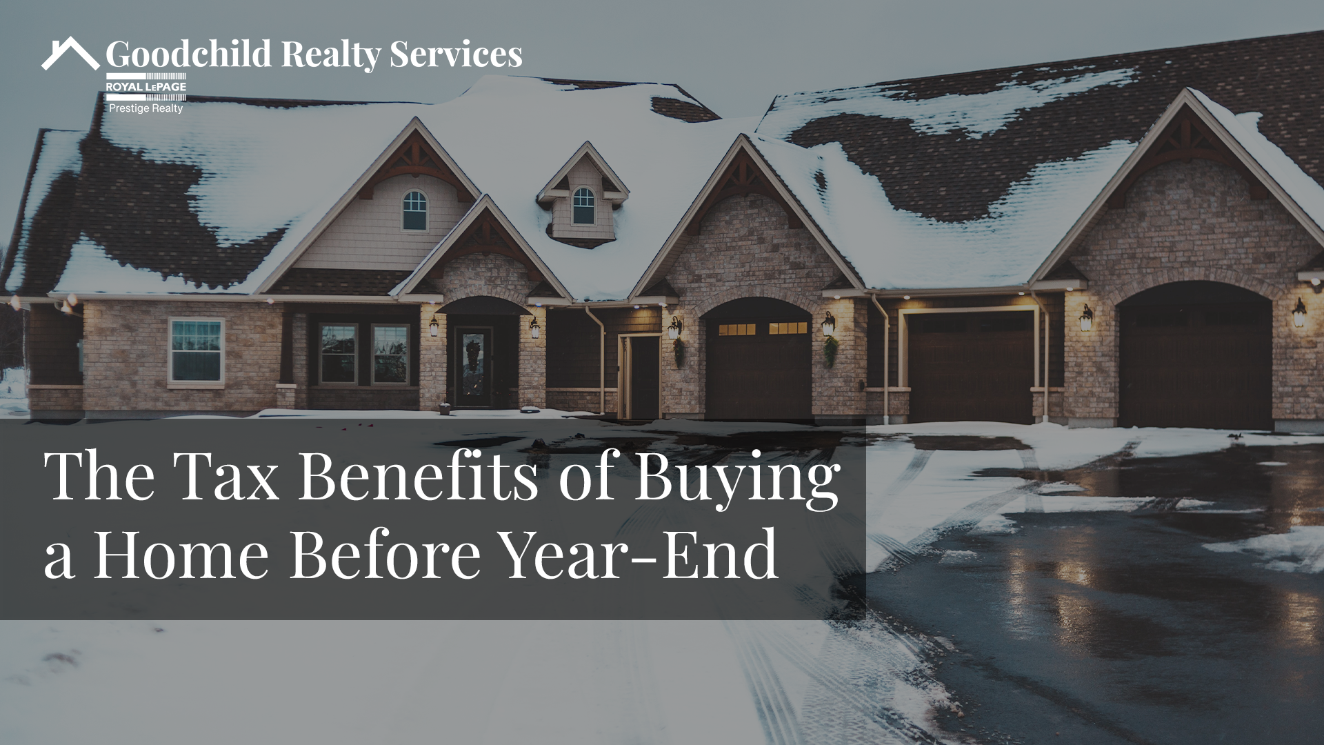 The Tax Benefits of Buying a Home Before Year-End